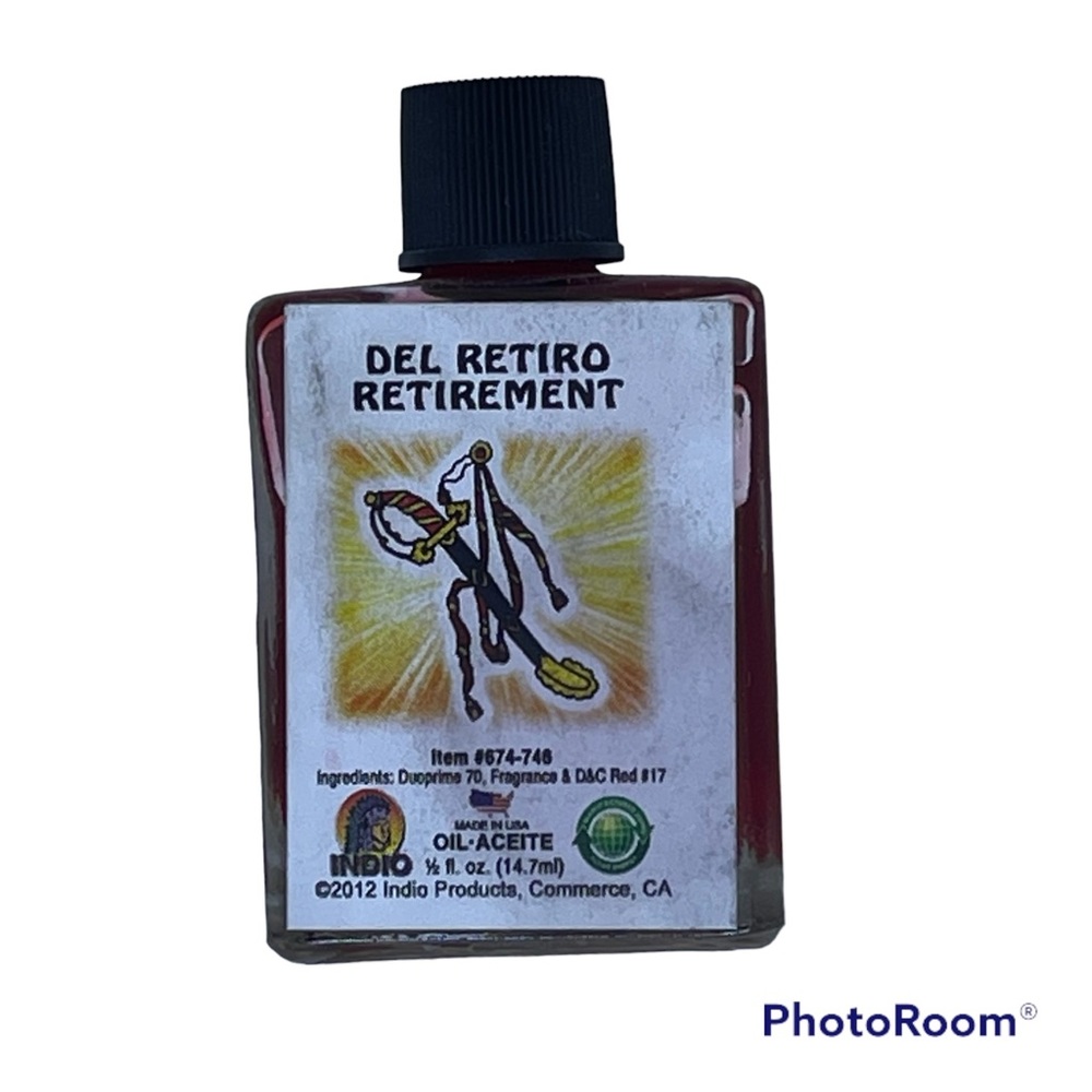Retirement oil/ aceite del retiro - Picture 1 of 2
